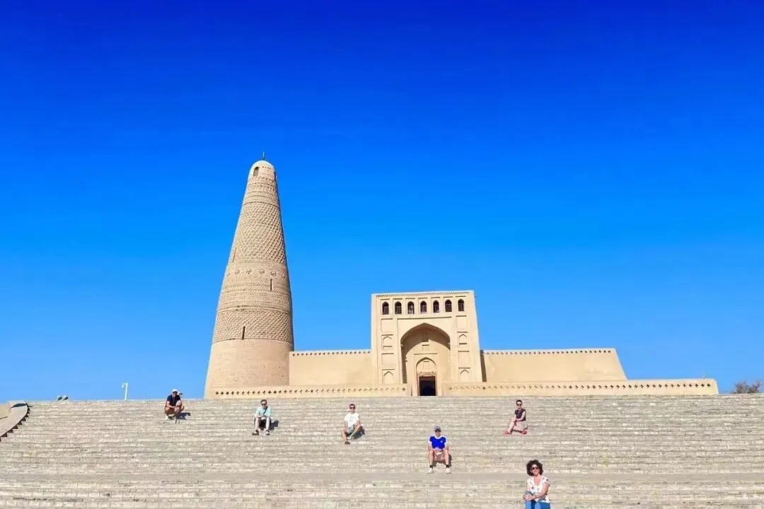 Emin Minaret under Turpan’s blue sky, Xinjiang