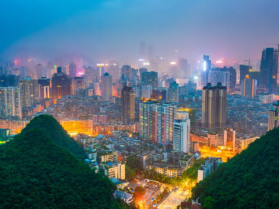 Guizhou: Guiyang → Xijiang