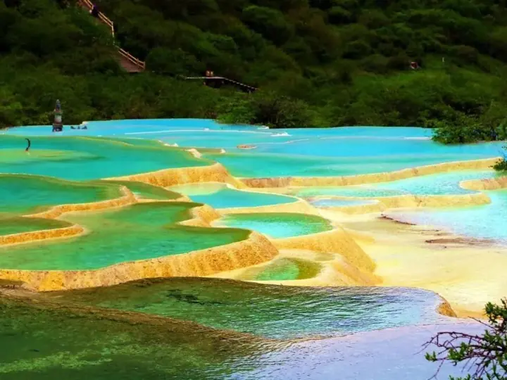 Sichuan: Huanglong · end