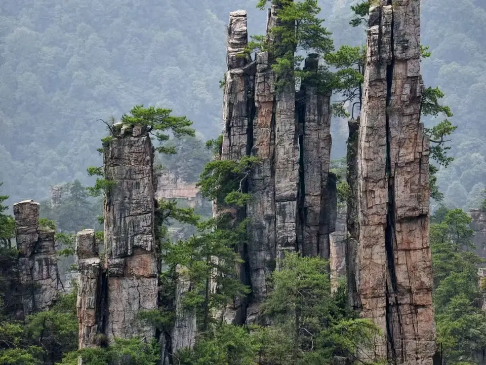 Zhangjiajie in a weekend: Wulingyuan · Tianzi
